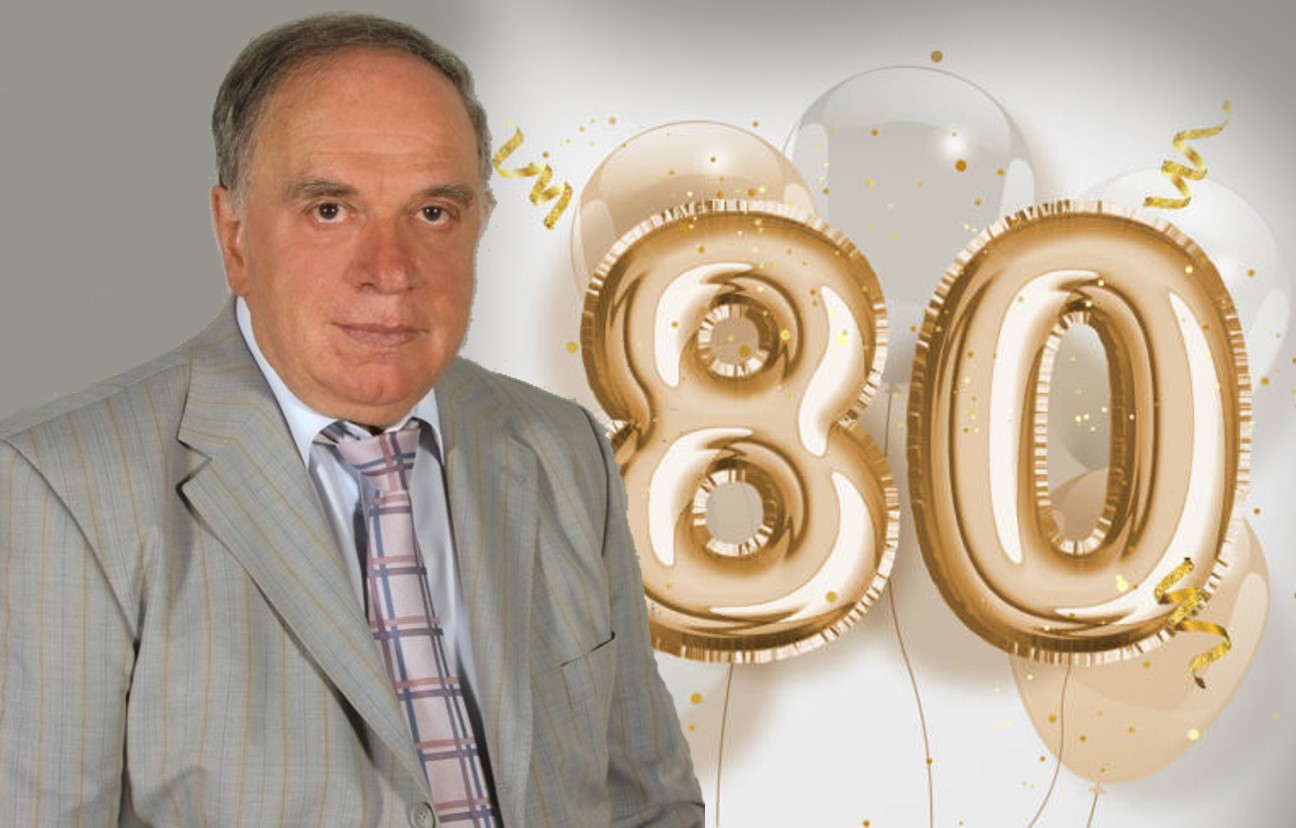 Честити 80 години на Петър Денев – главен секретар на БСК до 2018 г.!