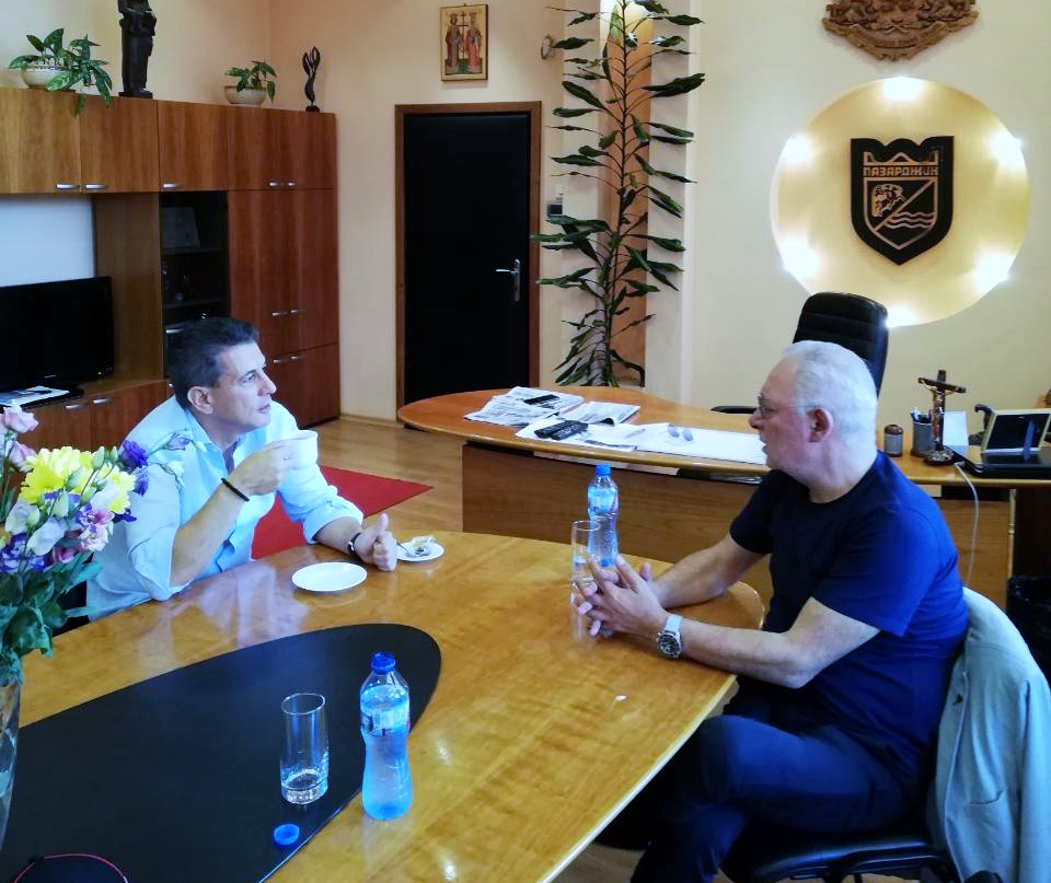 Посещение на Радосвет Радев в Пазарджик
