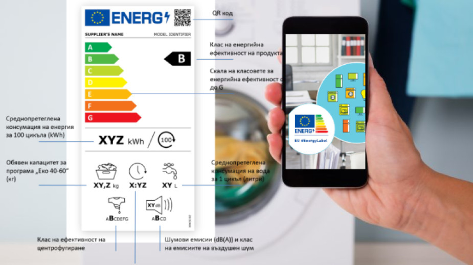 Нови енергийни етикети на домакинските електроуреди влизат на пазара от 1 март