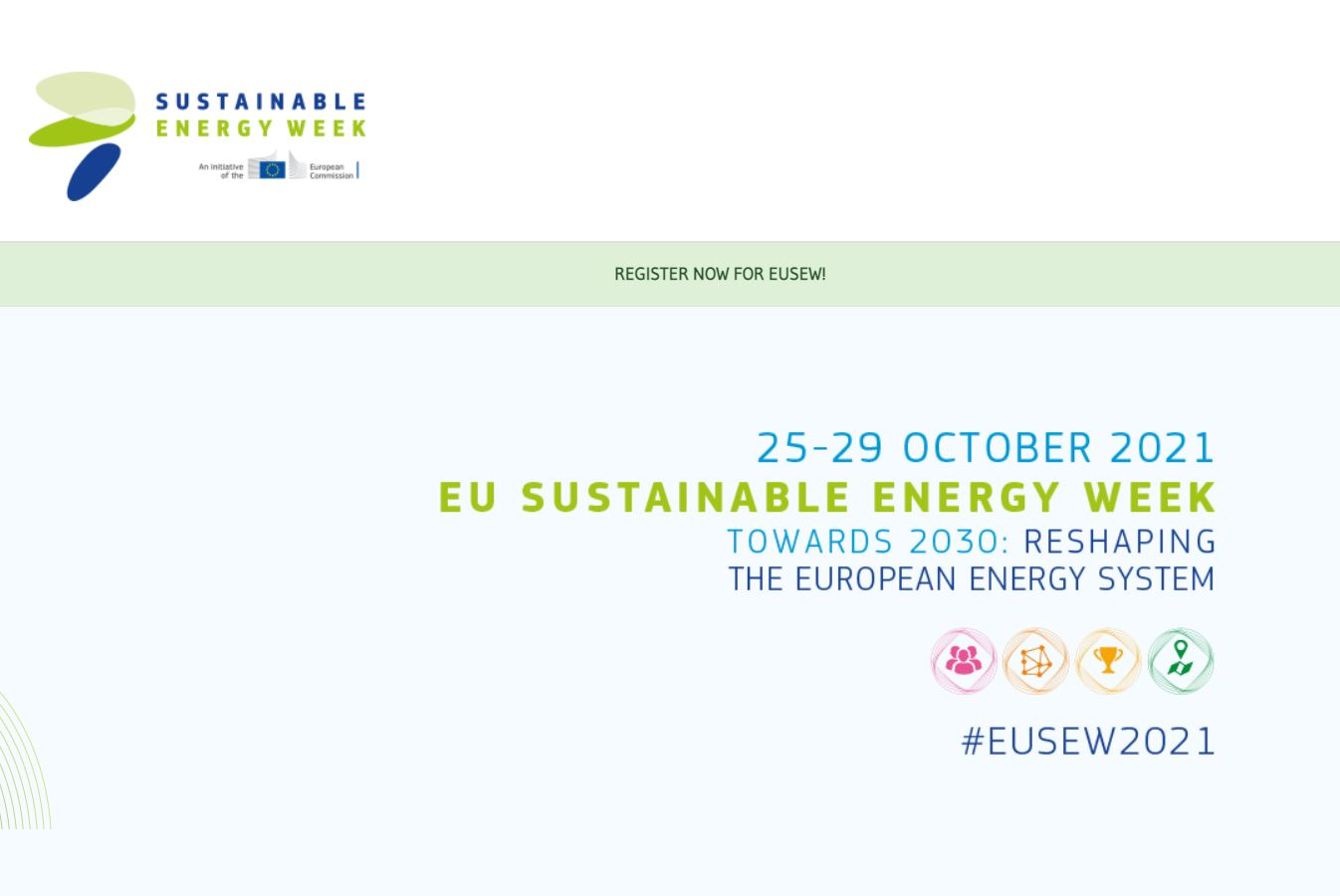 Седмица на устойчивата енергия на ЕС (EUSEW) 2021 г.