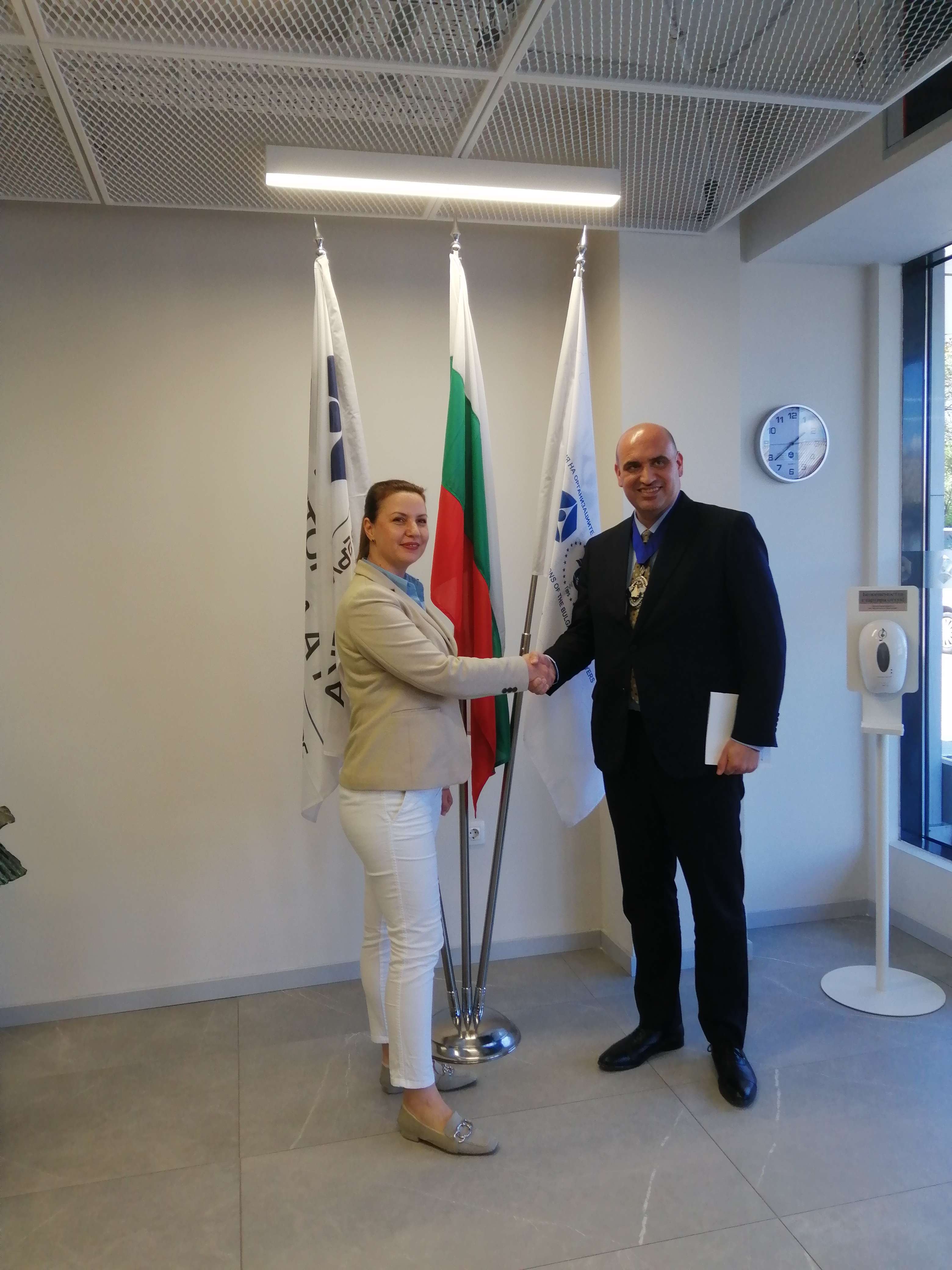 Президентът на Международната федерация за недвижими имоти FIABCI посети БСК
