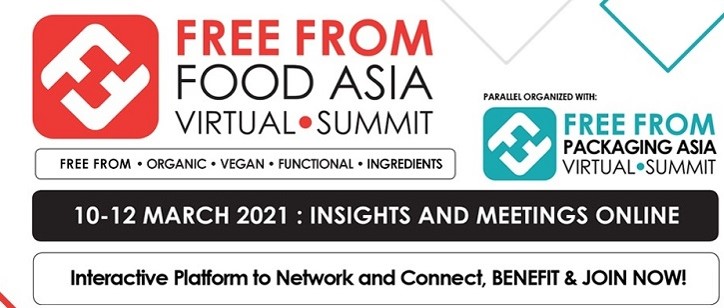 Виртуални двустранни срещи (B2B) по време на Free From Food Asia Virtual Summit и Free From Packaging Asia Online