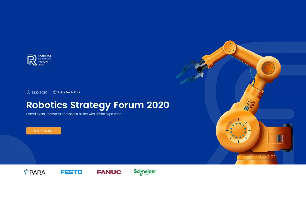 Robotics Strategy Forum 2020 – роботиката в България на бързи обороти