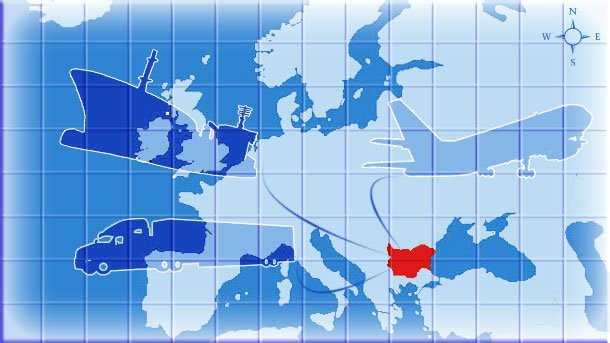 Експортната карта на България по света