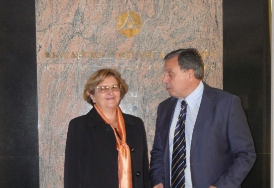 Посещение на Н.Пр. Г-жа Даря Баудаж-Курет, Посланик на Словения у нас, в БСК.
