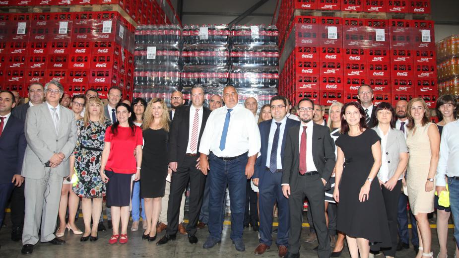 „Кока-Кола“ откри новата си производствена линия в Костинброд