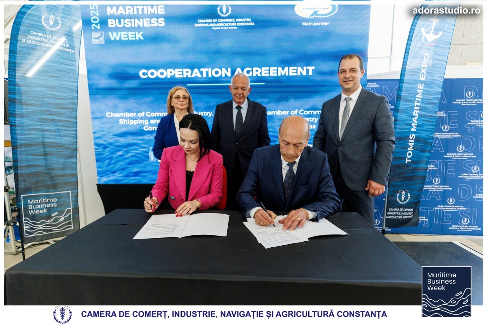 Камарите на Бургас и Констанца с общо споразумение