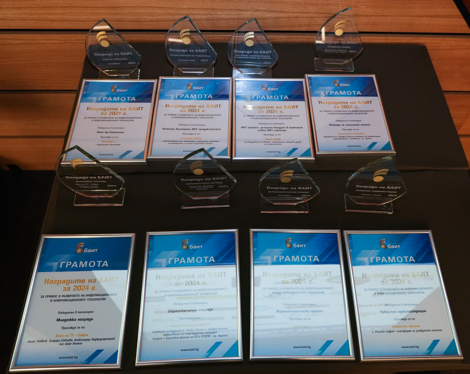 2 седмици до крайния срок за регистрация в „Наградите на БАИТ“ за 2025 г.